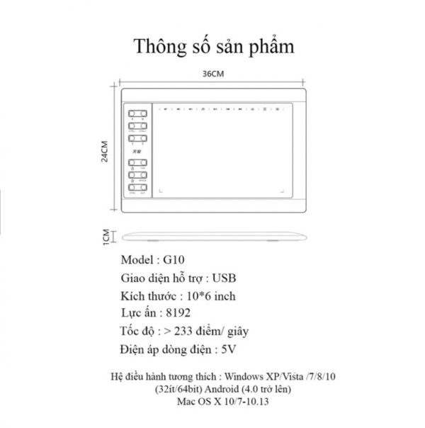 Bảng điện tử G10 - Hình ảnh 3