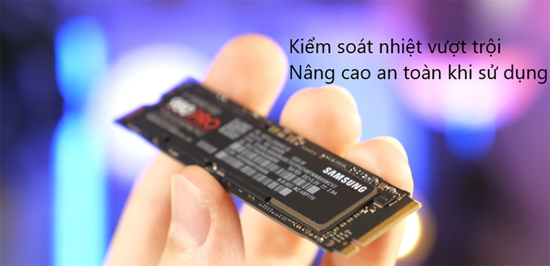 Ổ cứng SSD Samsung 980 PRO 1TB NVMe M.2 PCIe 4.0 (MZ-V8P1T0BW) | Kiểm soát nhiệt vượt trội