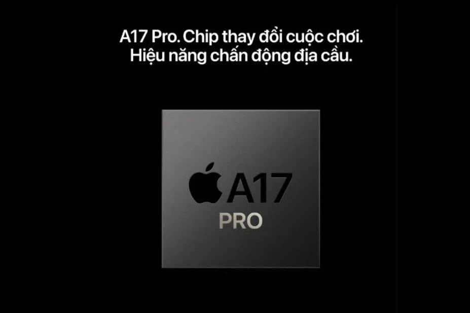 Hiệu năng iPhone 15 Pro Max với chip Apple A17 Pro